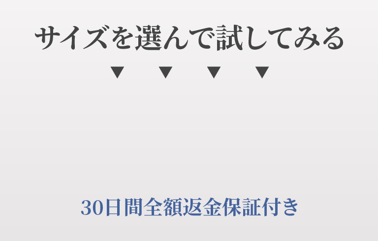 サイズを選んで試してみる