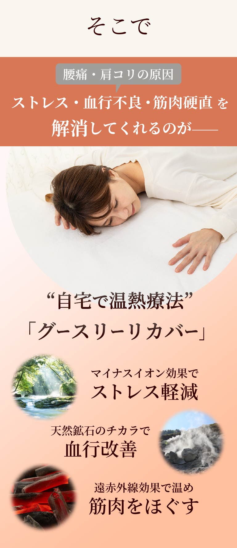 グースリーリカバーで解消